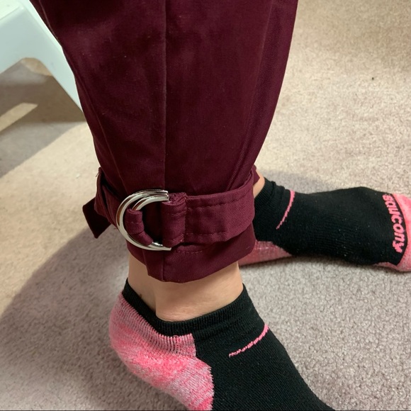 Lavish Alice plum utility pants - uk 8 - Picture 6 of 10